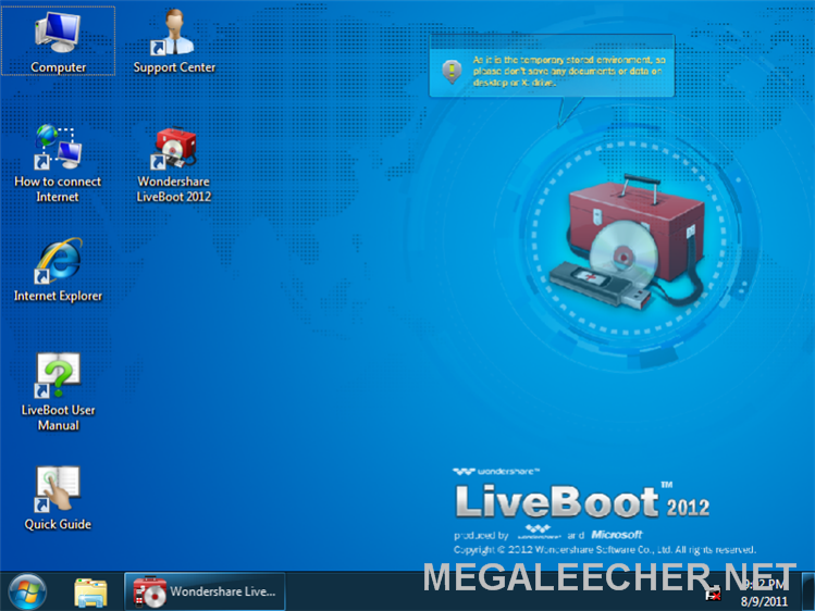 Wondershare Liveboot 2012 Serial Key